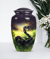 10-inch classic snake urn for women, perfect urn