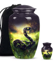 10-inch classic snake urn for women, perfect urn