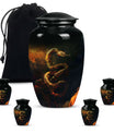  snake urn for adult ashes