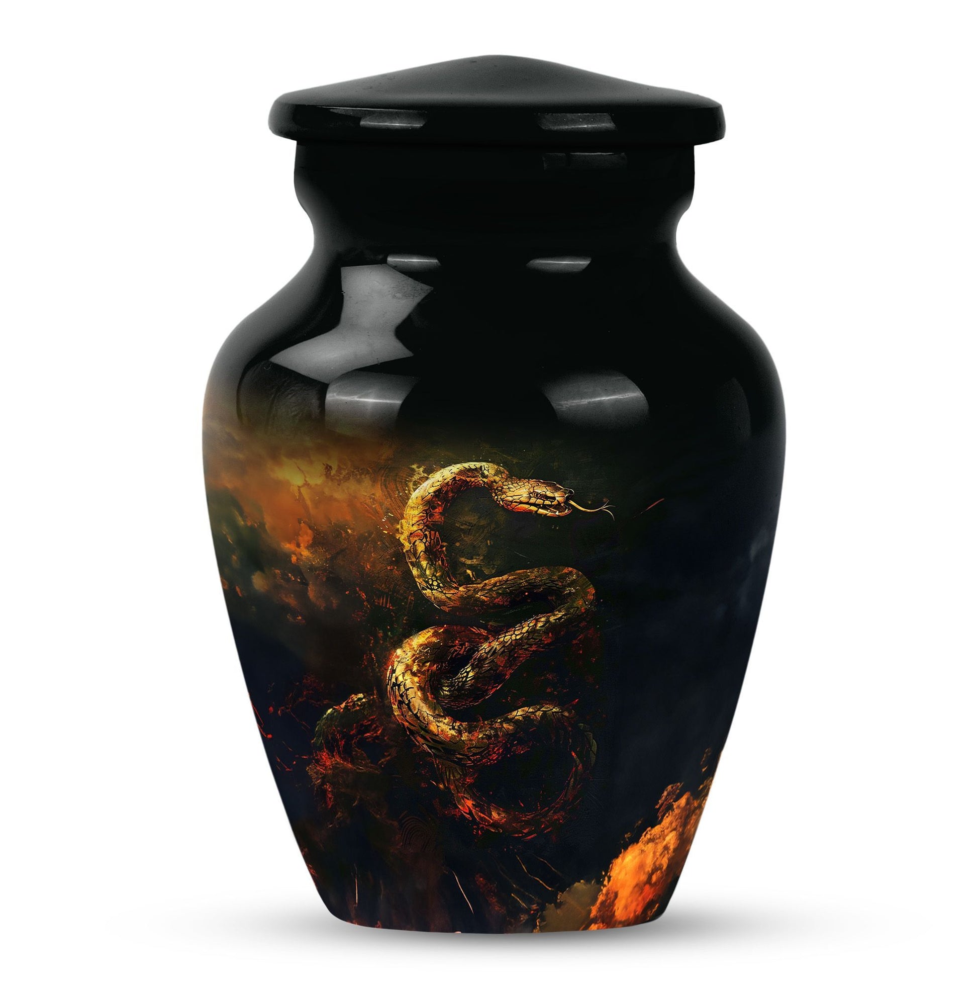  snake urn for adult ashes