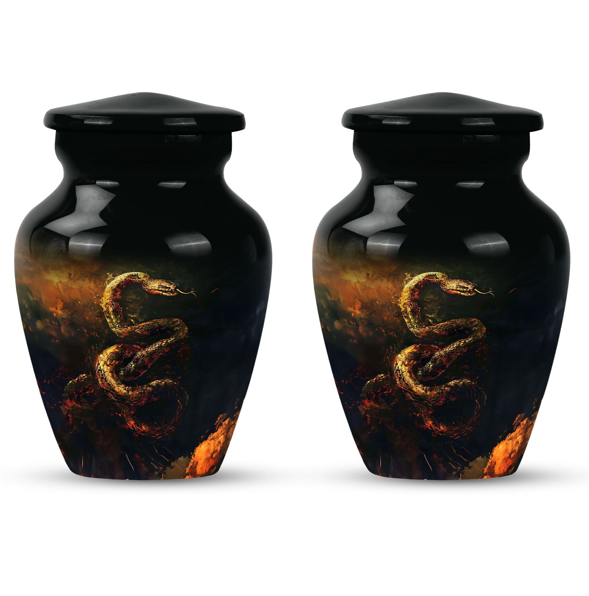  snake urn for adult ashes