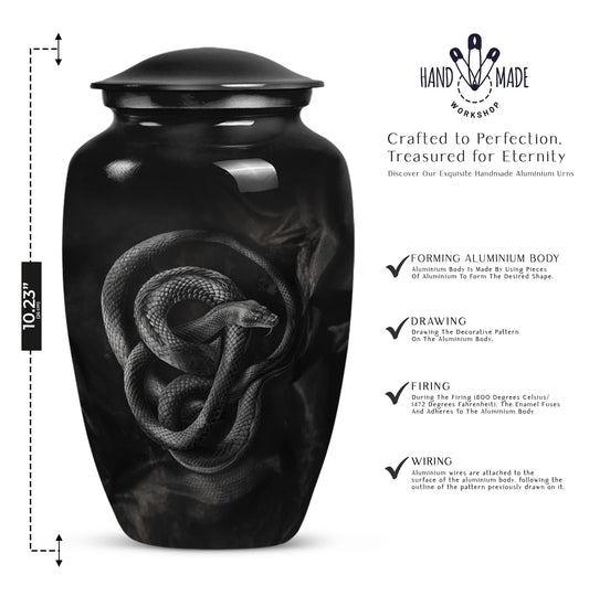 snake urn for ashes