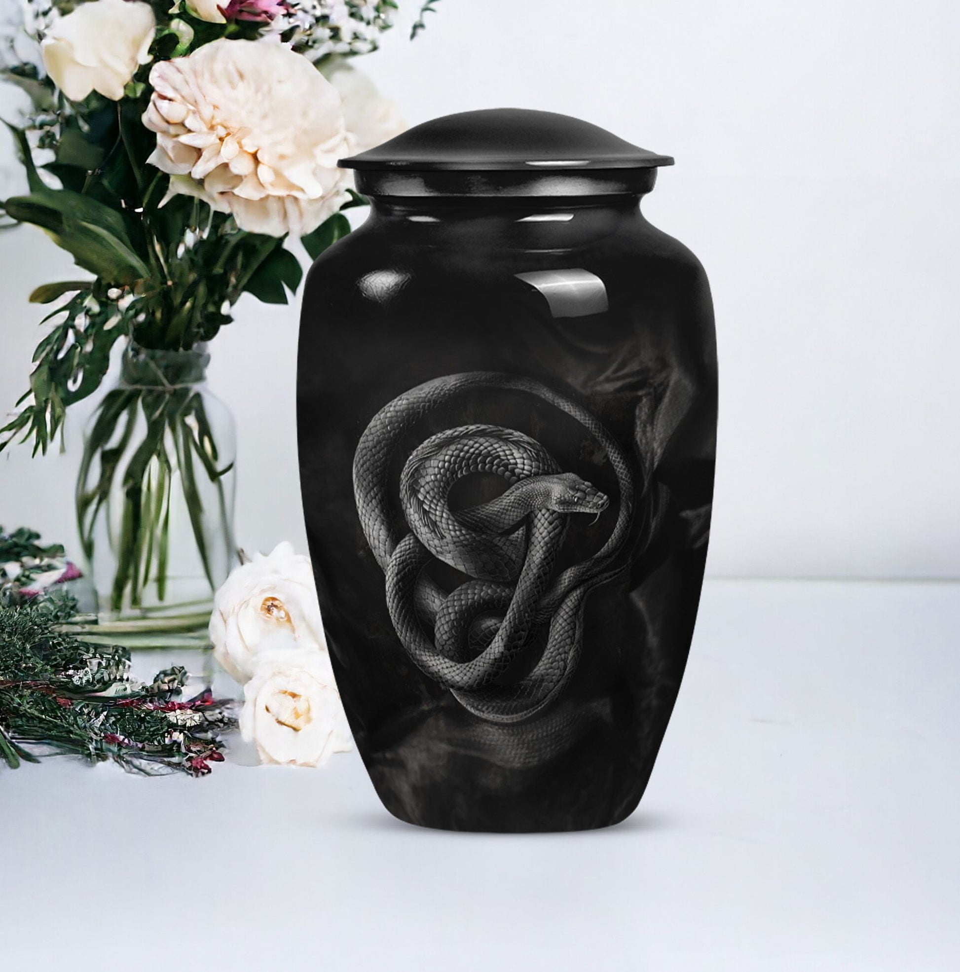 snake urn for ashes