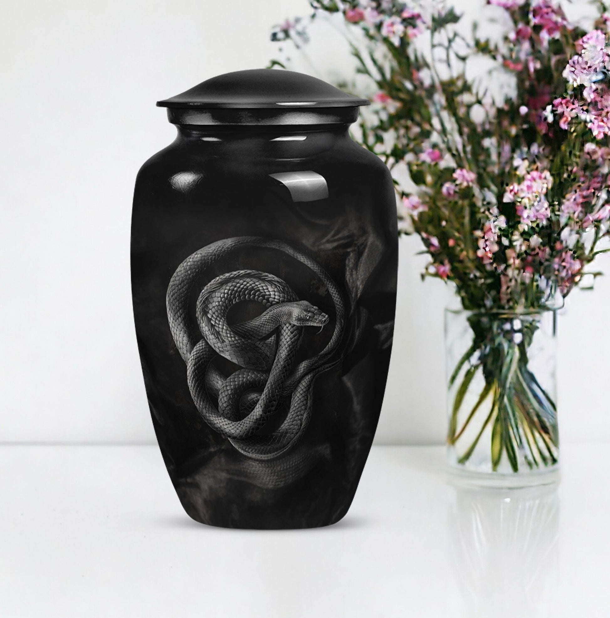 snake urn for ashes