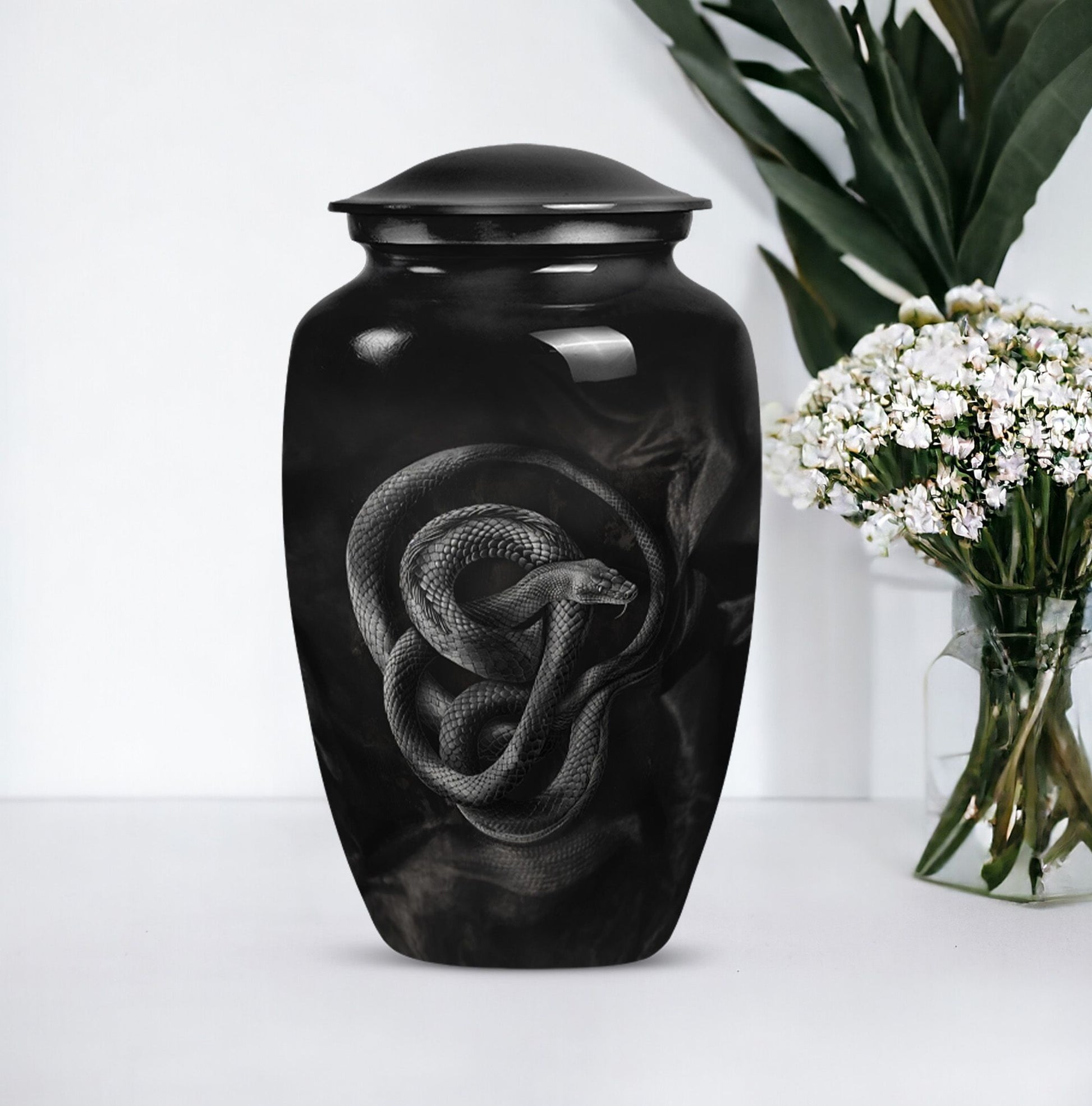 snake urn for ashes