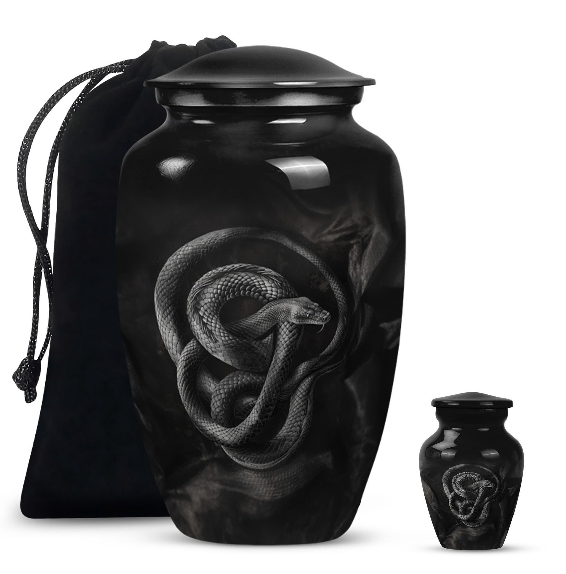 snake urn for ashes