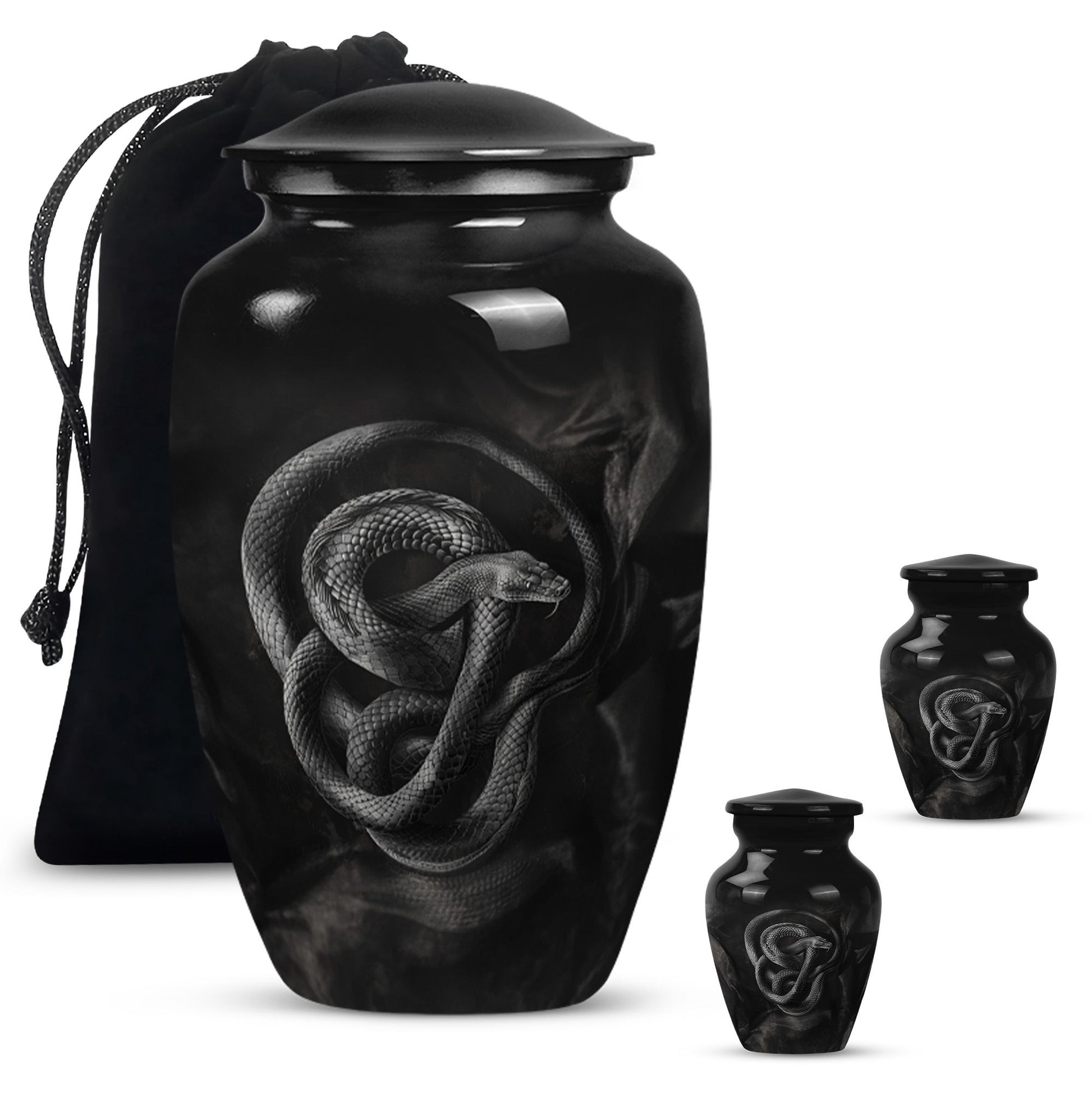 snake urn for ashes