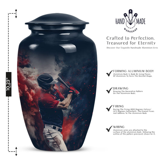 Baseball Urn for adult man's ashes