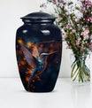 humming birds Urn