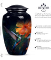 Classic 10-inch humming birds Urn,