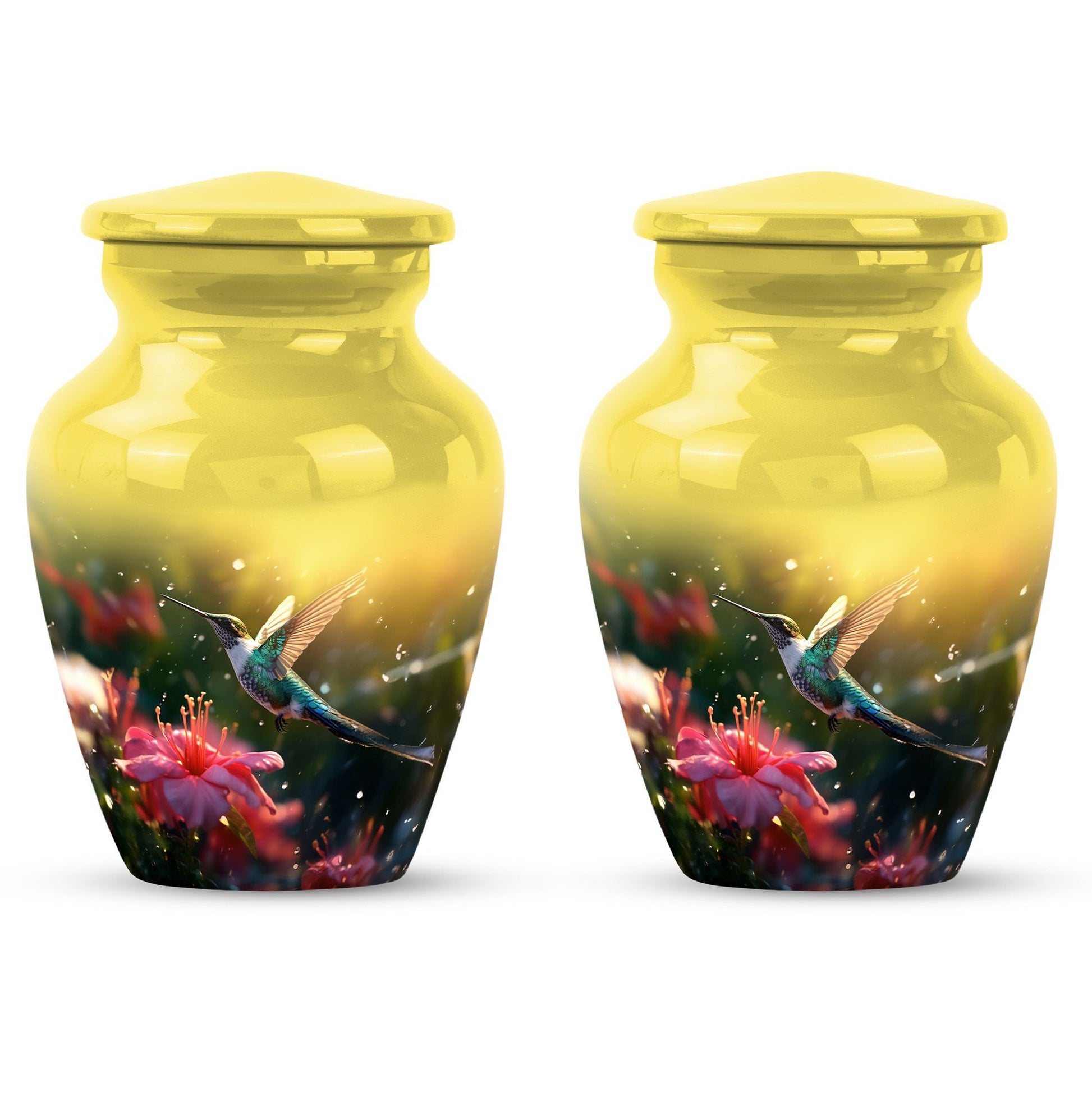 Classic Abstract Design Memorial Urn for Human Ashes.