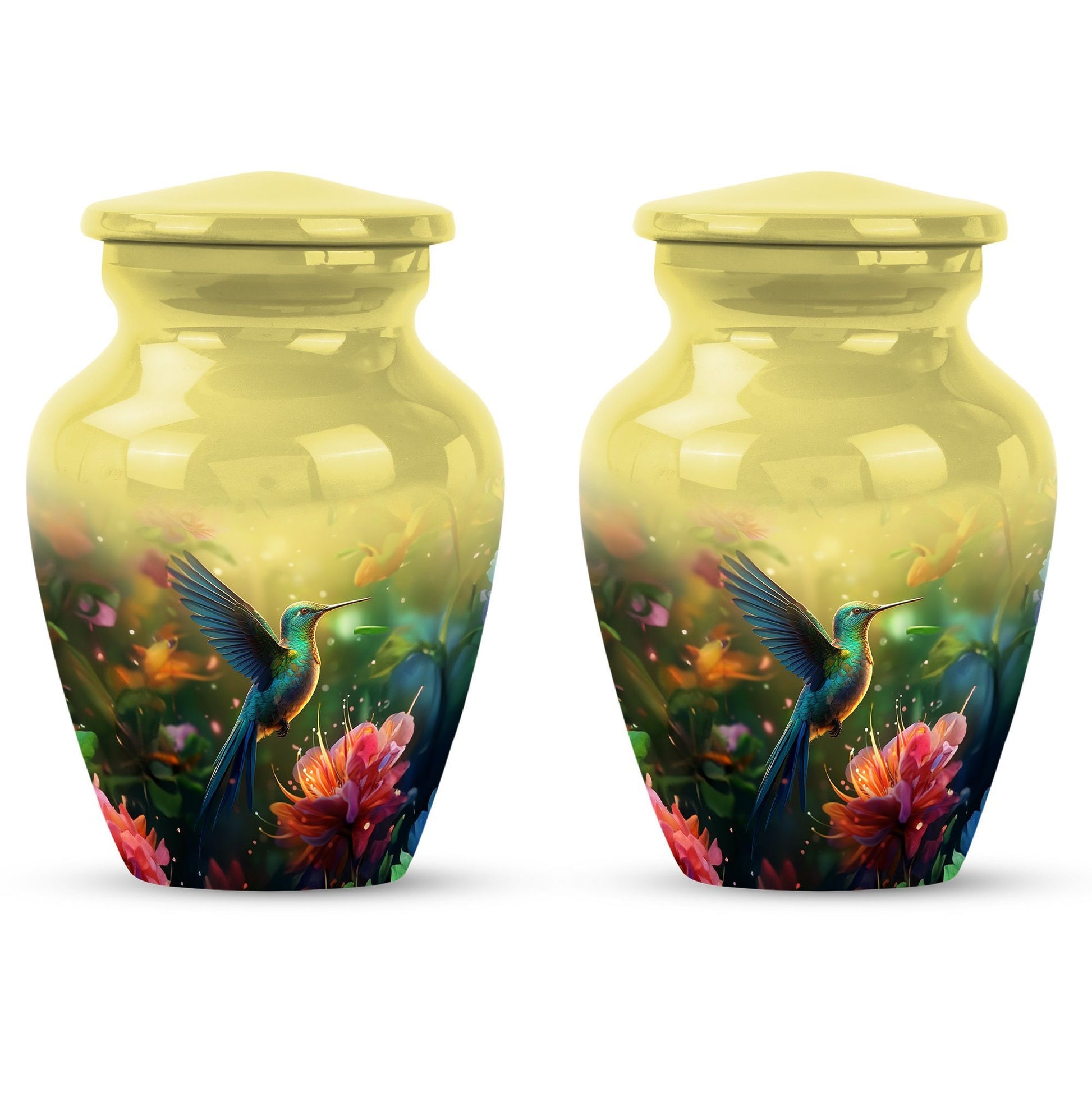 humming birds urn for ashes