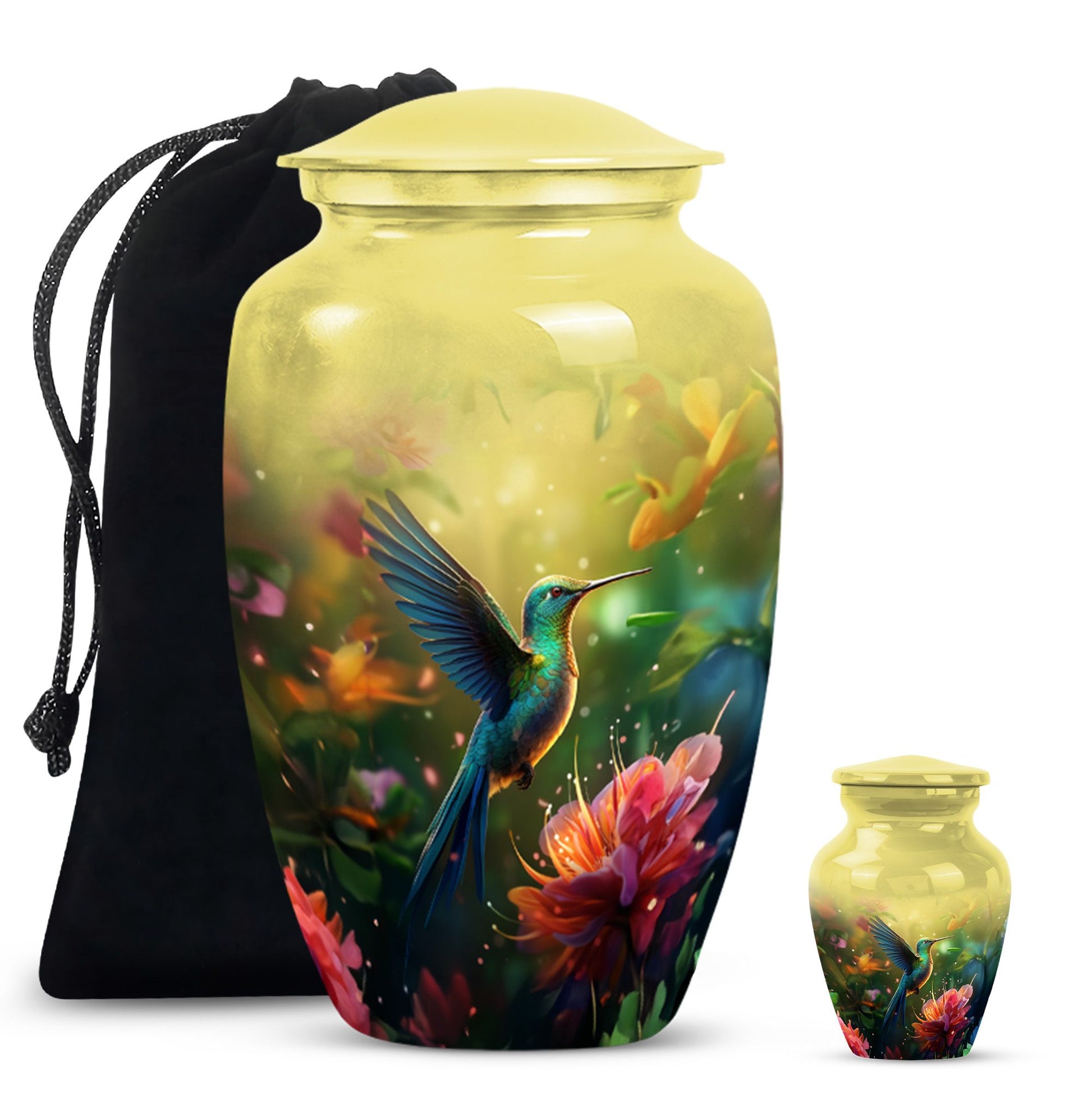 humming birds urn for ashes