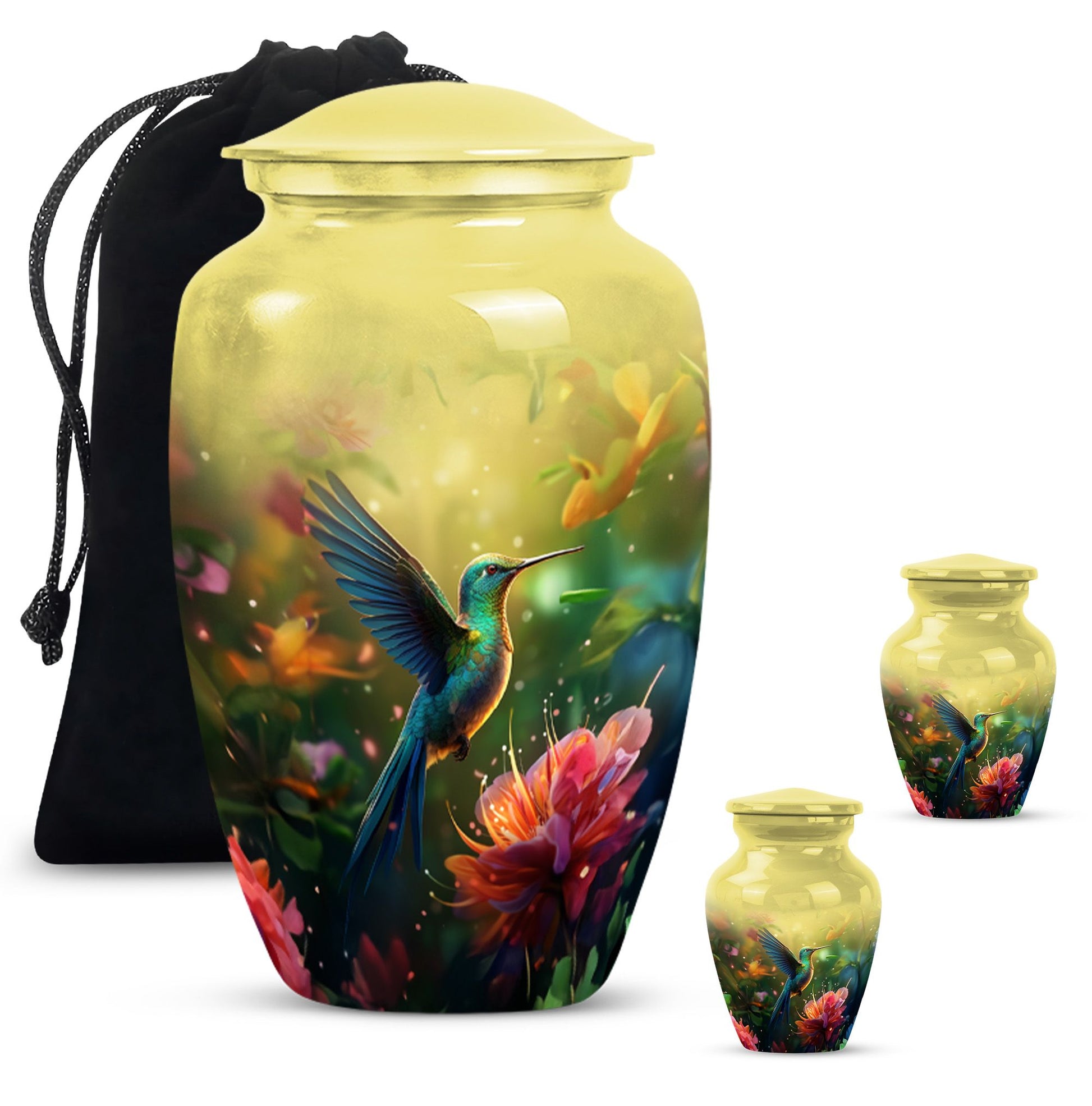 humming birds urn for ashes