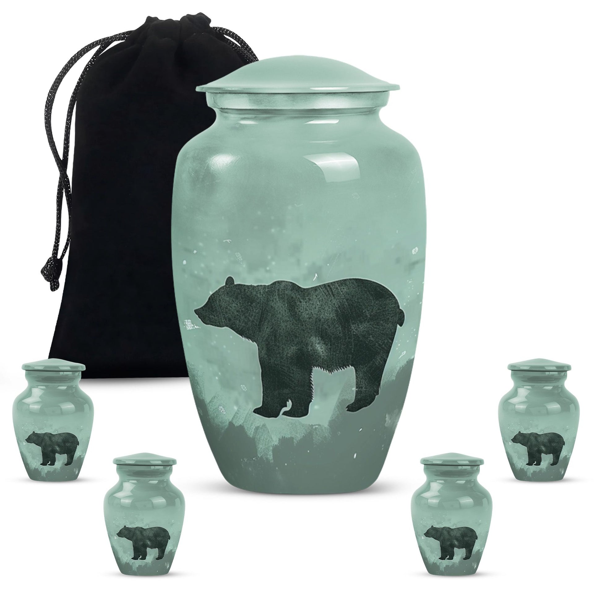 10-inch classic bear Urn