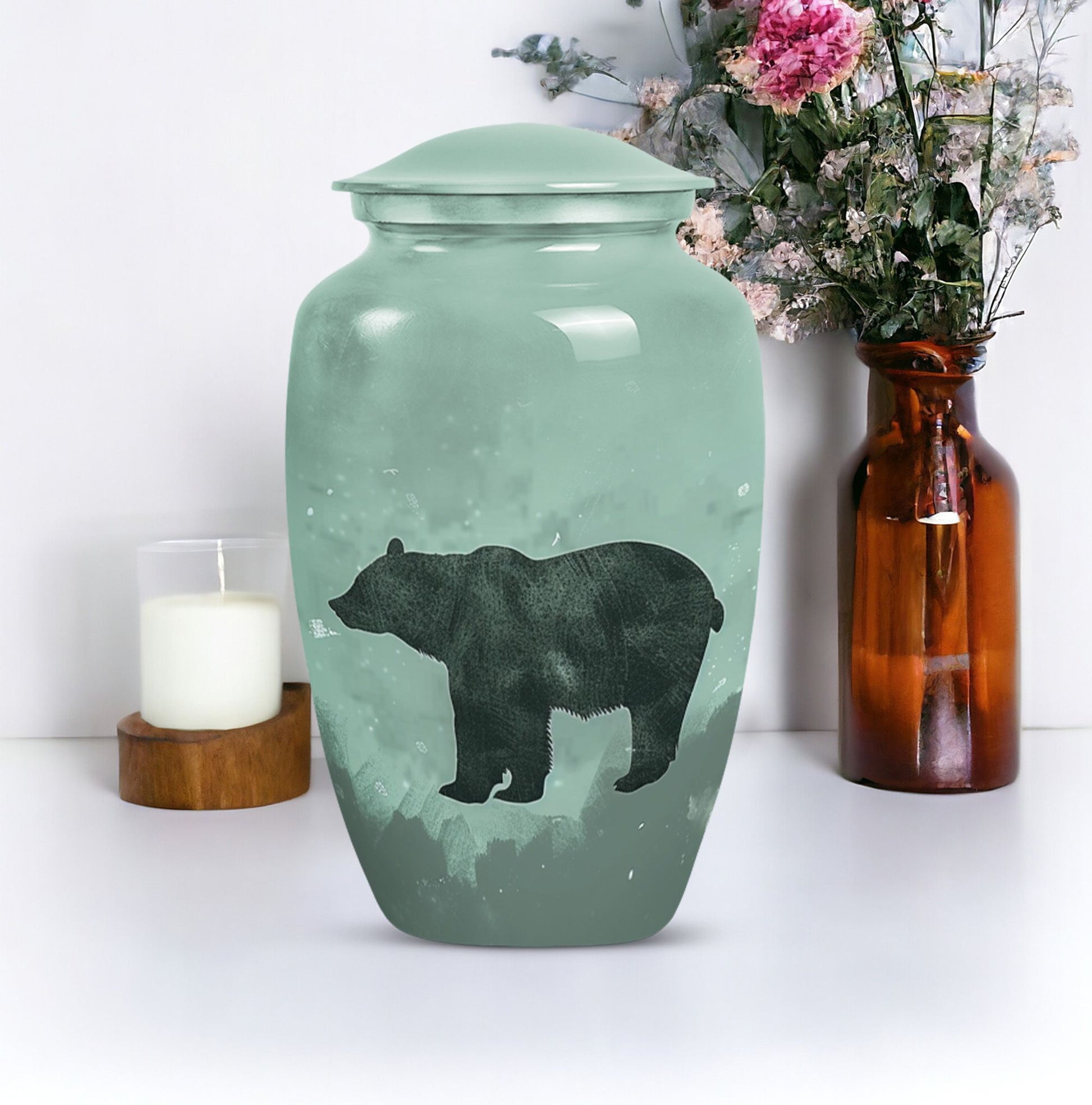 10-inch classic bear Urn