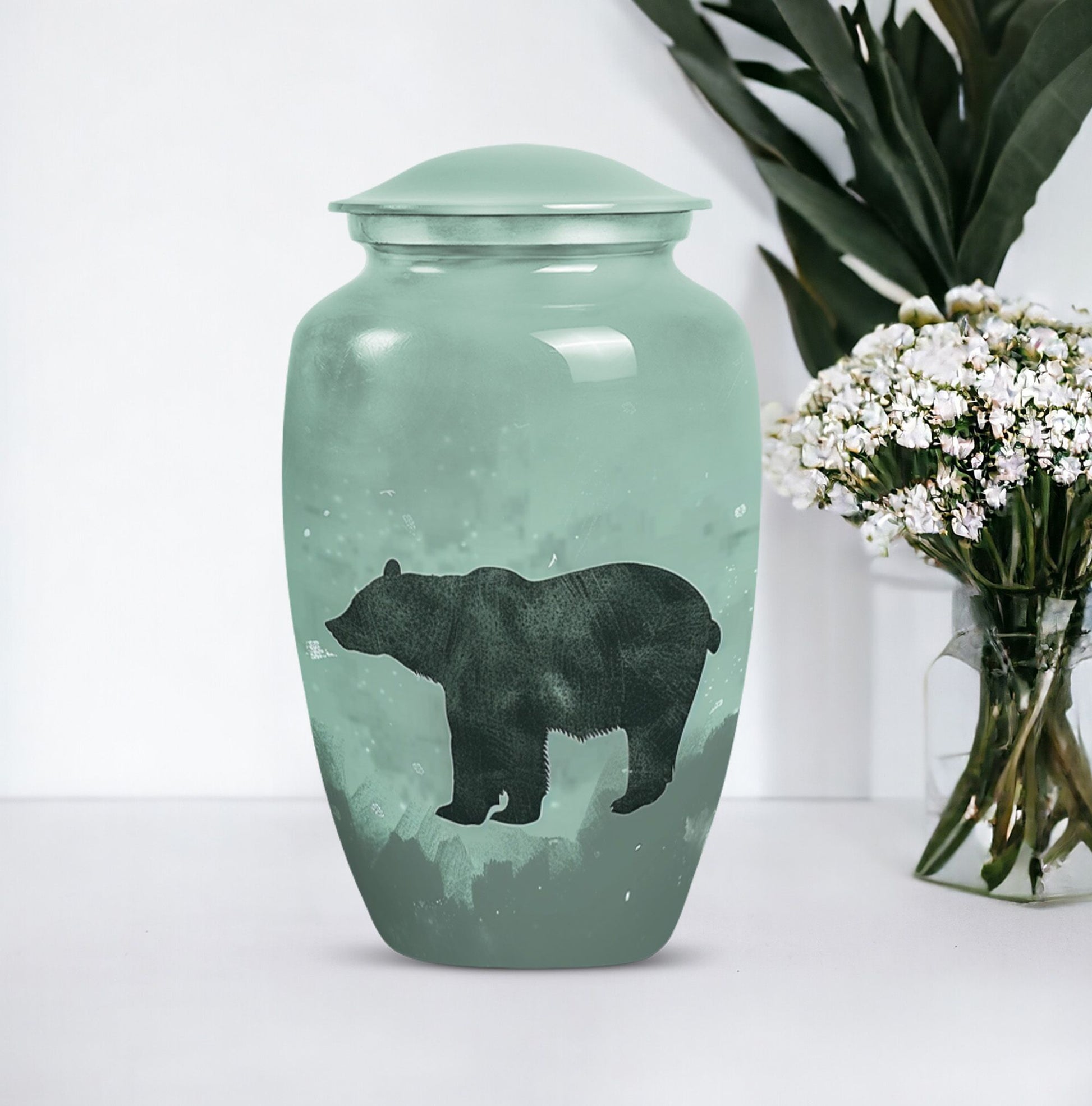 10-inch classic bear Urn