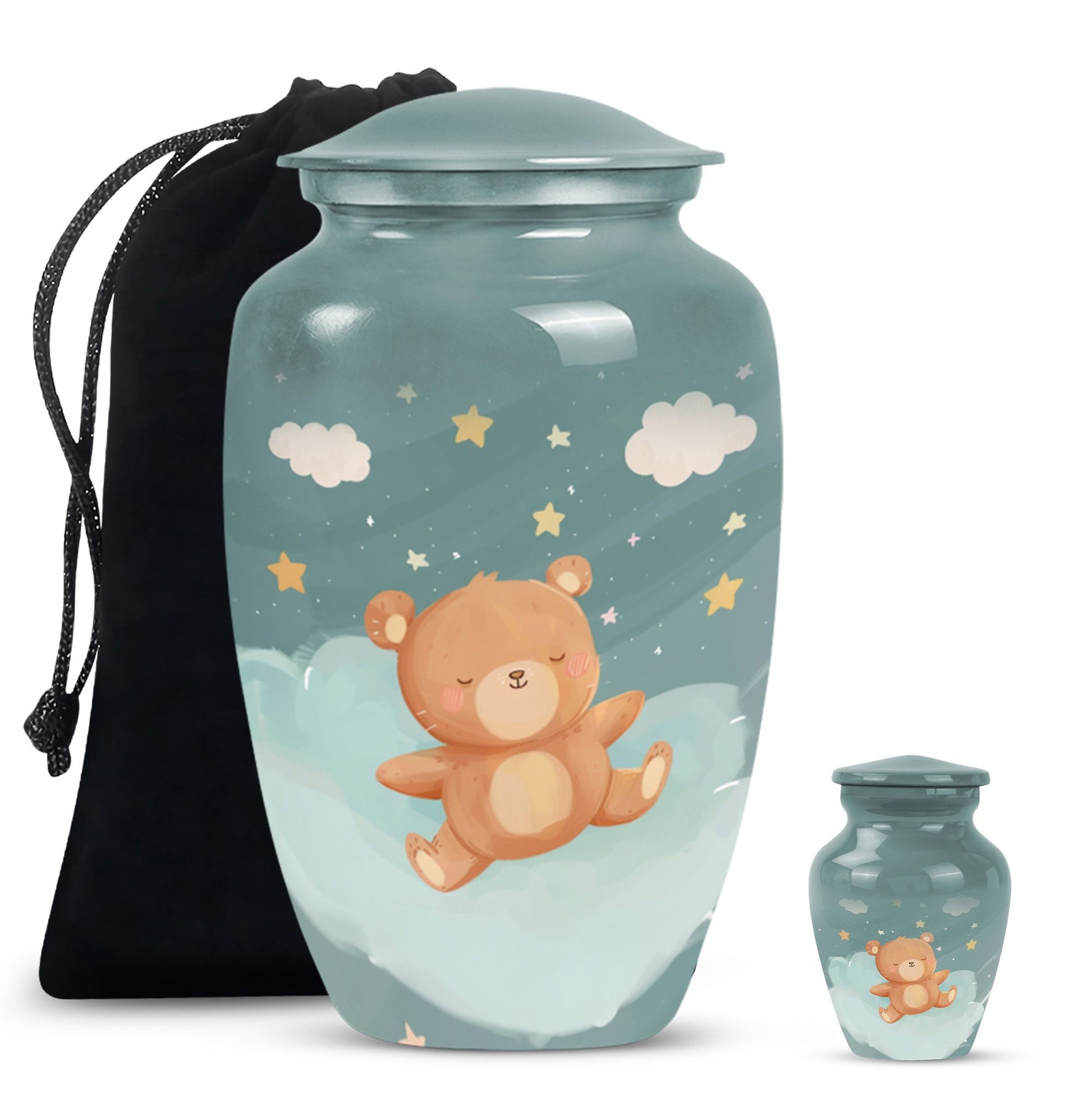 bear urn for adult woman'