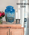 Classic 10-inch Mountains Urn, a large cremation urn.