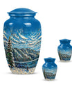 Classic 10-inch Mountains Urn, a large cremation urn.