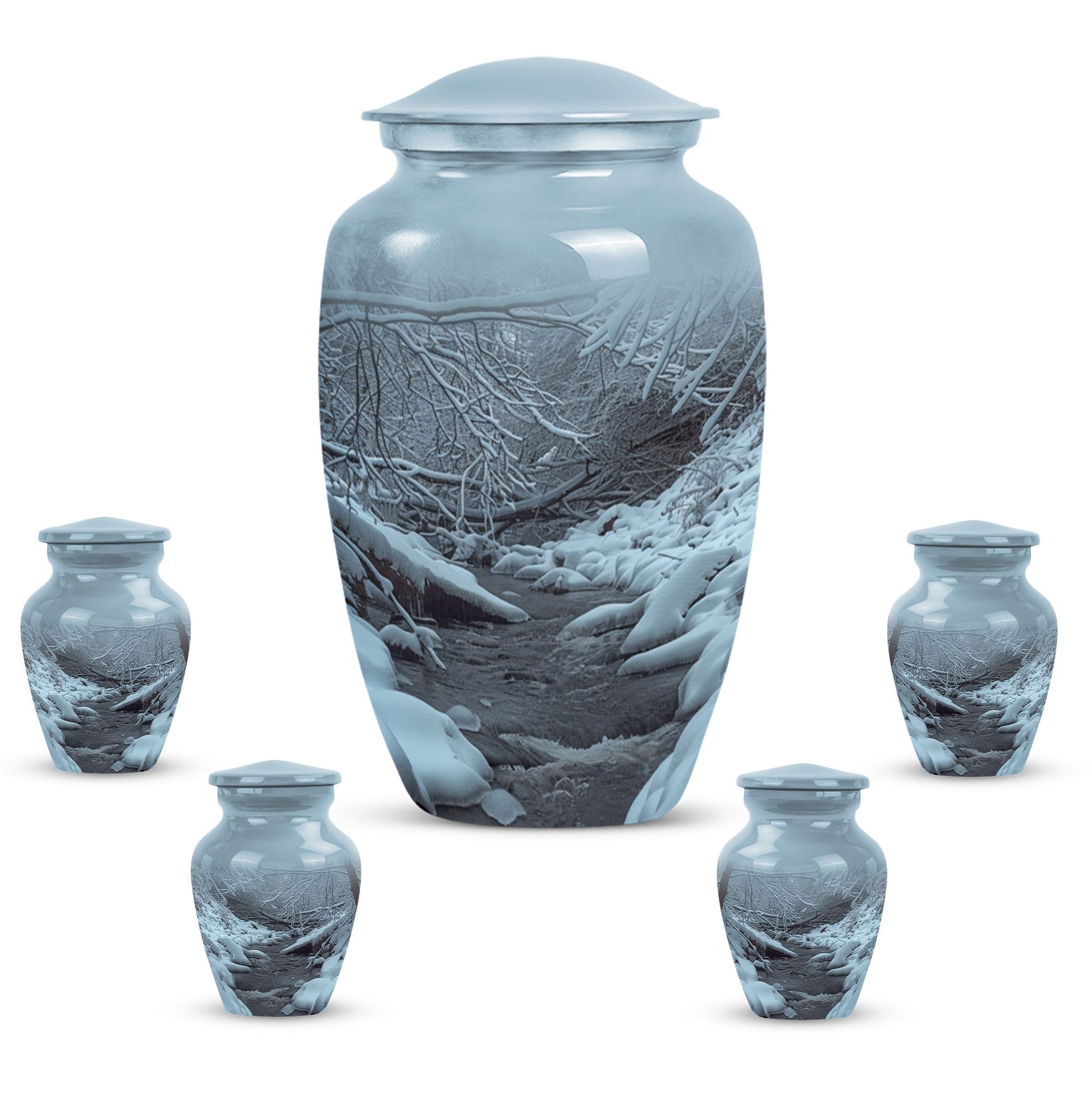 Classic 10-inch Mountains Urn, large 