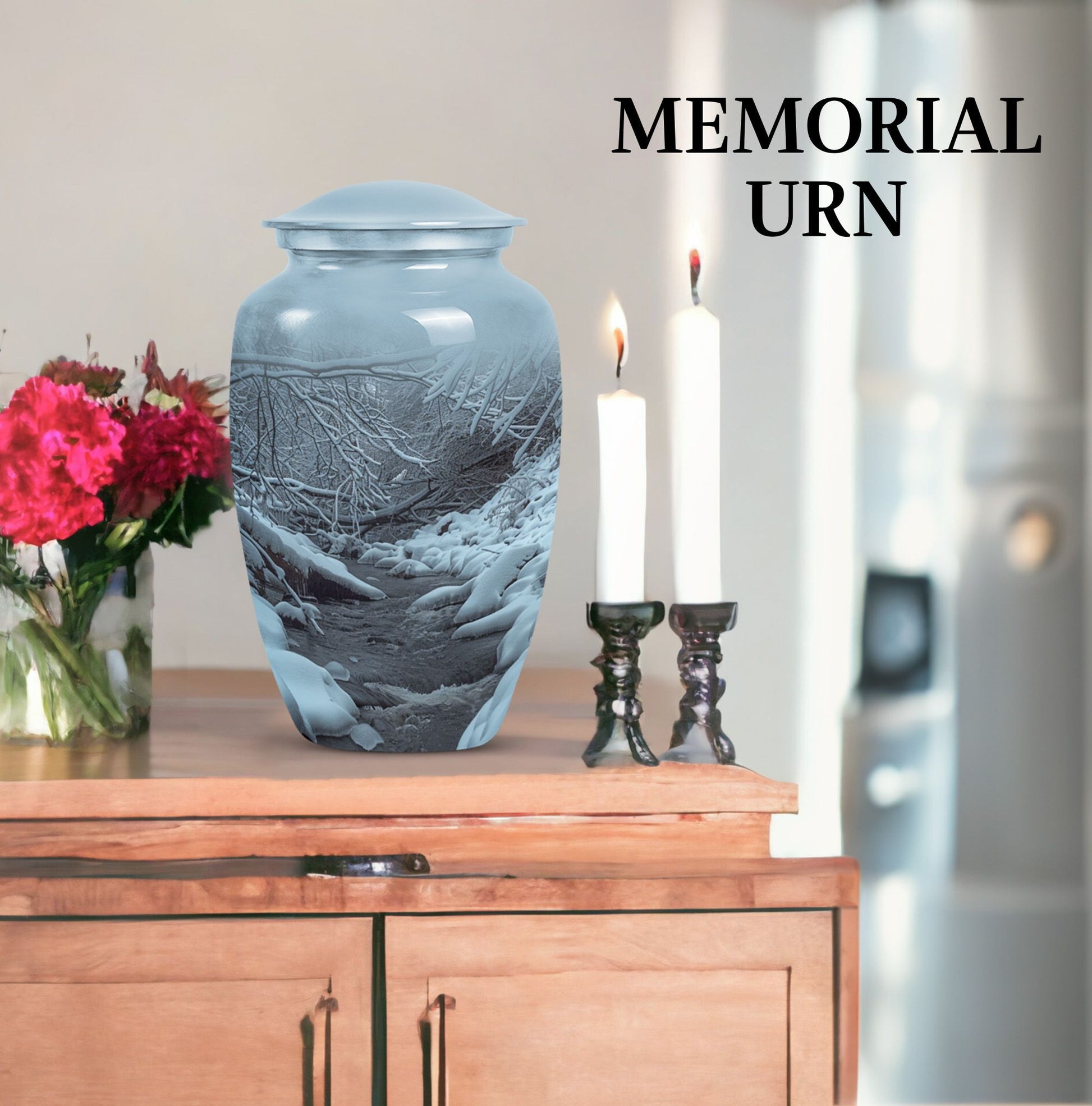 Classic 10-inch Mountains Urn, large 