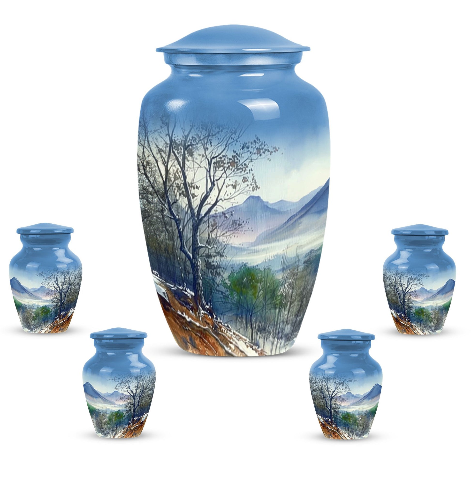 10-inch Classic Mountains Urn