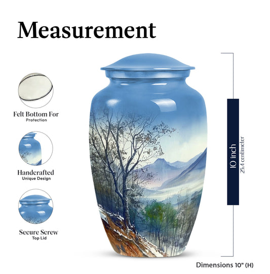 10-inch Classic Mountains Urn