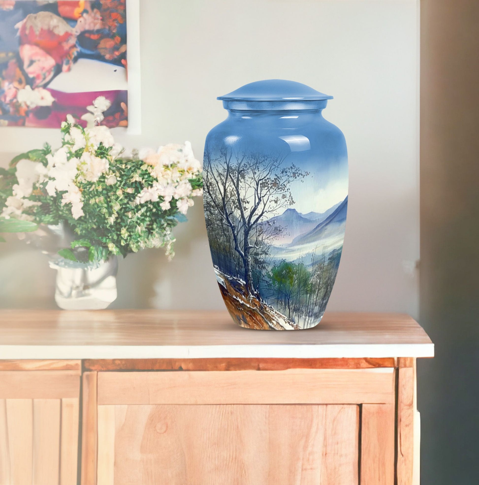 10-inch Classic Mountains Urn