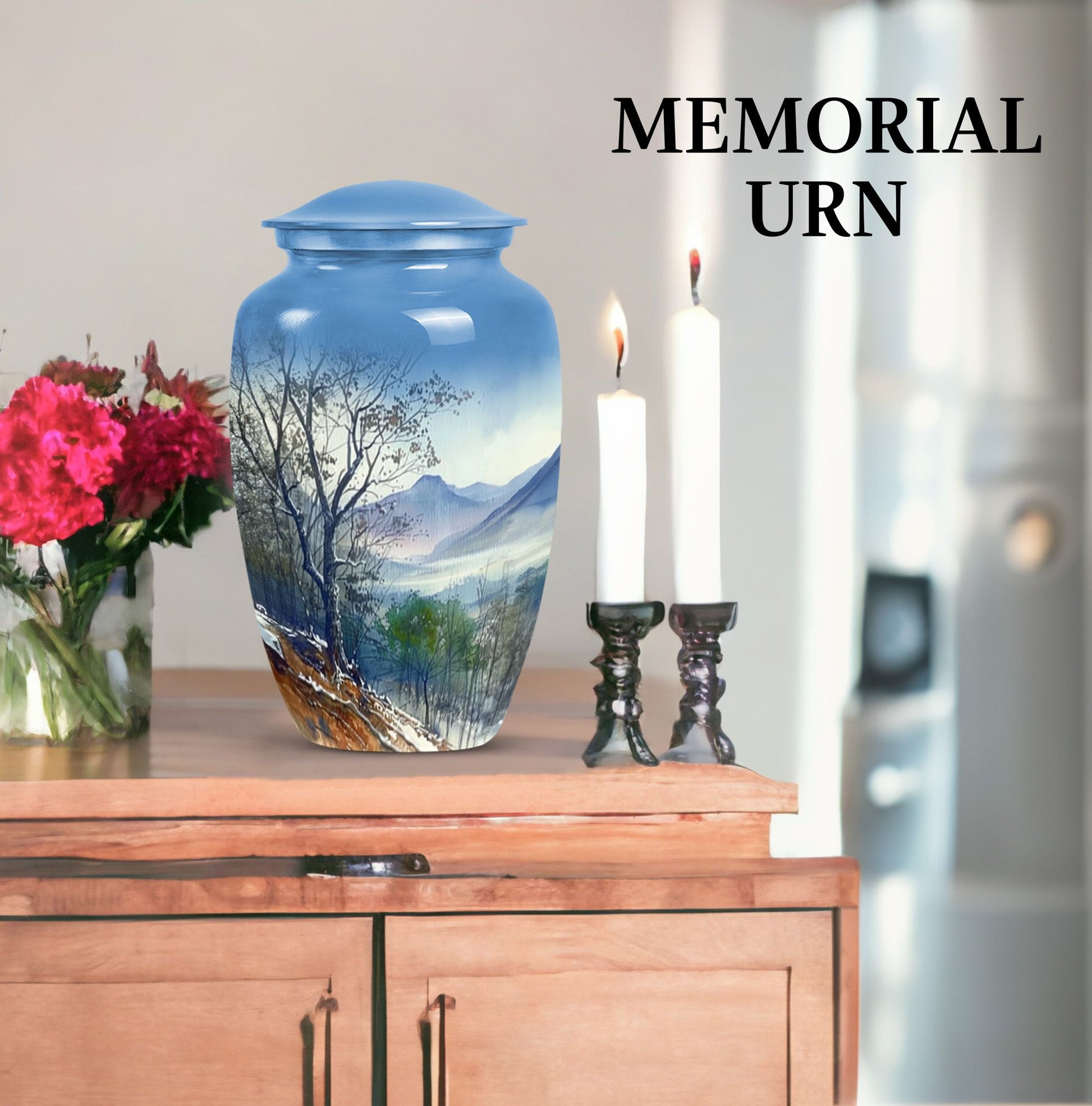 10-inch Classic Mountains Urn