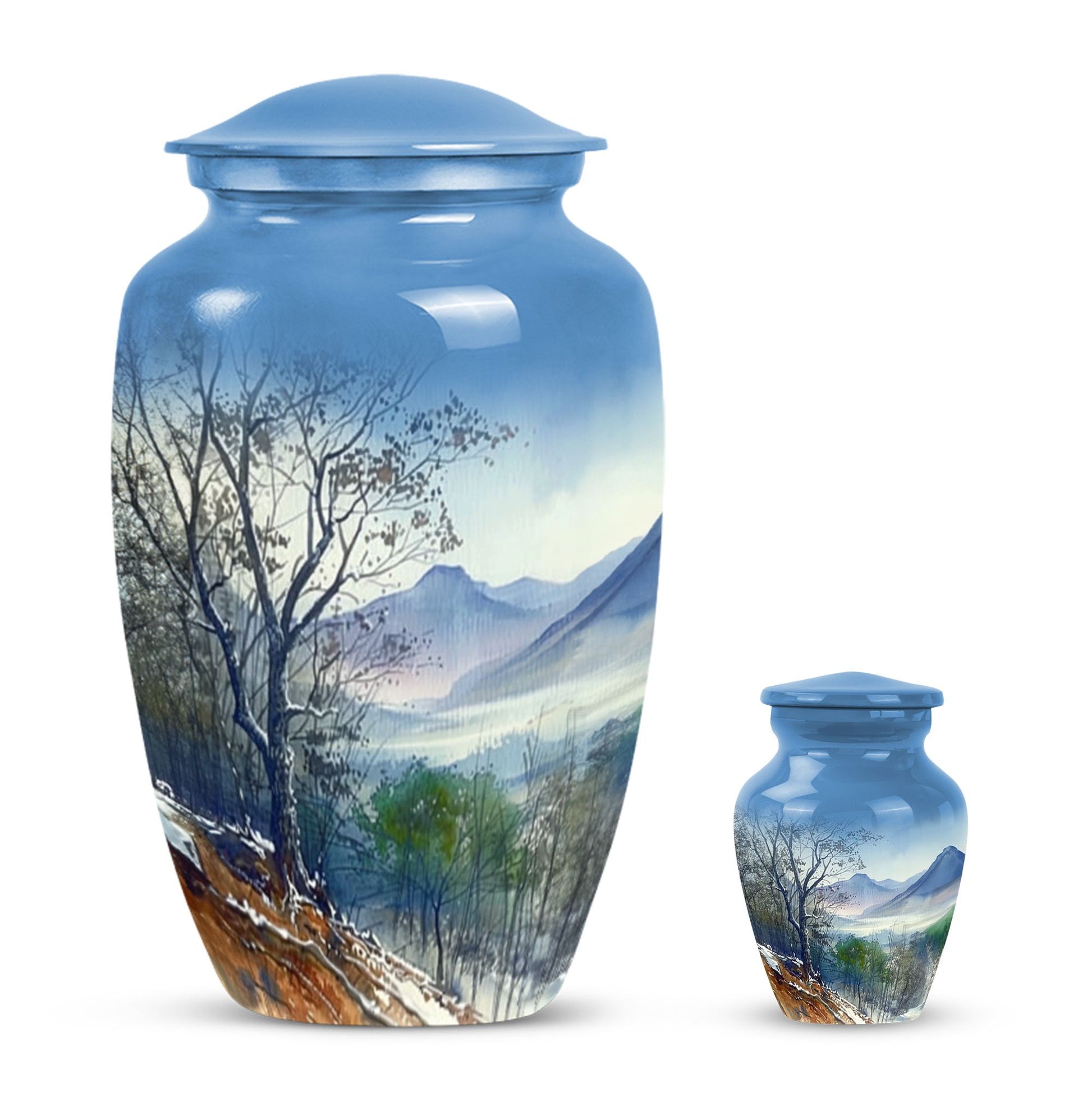 10-inch Classic Mountains Urn