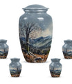 Classic Mountains Urn for adult ashes.