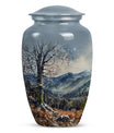 Classic Mountains Urn for adult ashes.