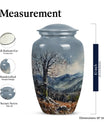 Classic Mountains Urn for adult ashes.