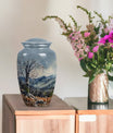 Classic Mountains Urn for adult ashes.