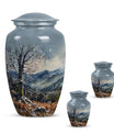 Classic Mountains Urn for adult ashes.