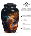 Classic 10-inch abstract dragon urn for adult