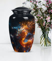 Classic 10-inch abstract dragon urn for adult