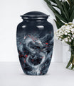 10 inch dragon urn, a classic cremation urn