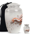 Classic 10-inch dragon Urn, suitable for male adult memorial.