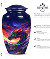  dragon urn, personalized memorial funeral urn