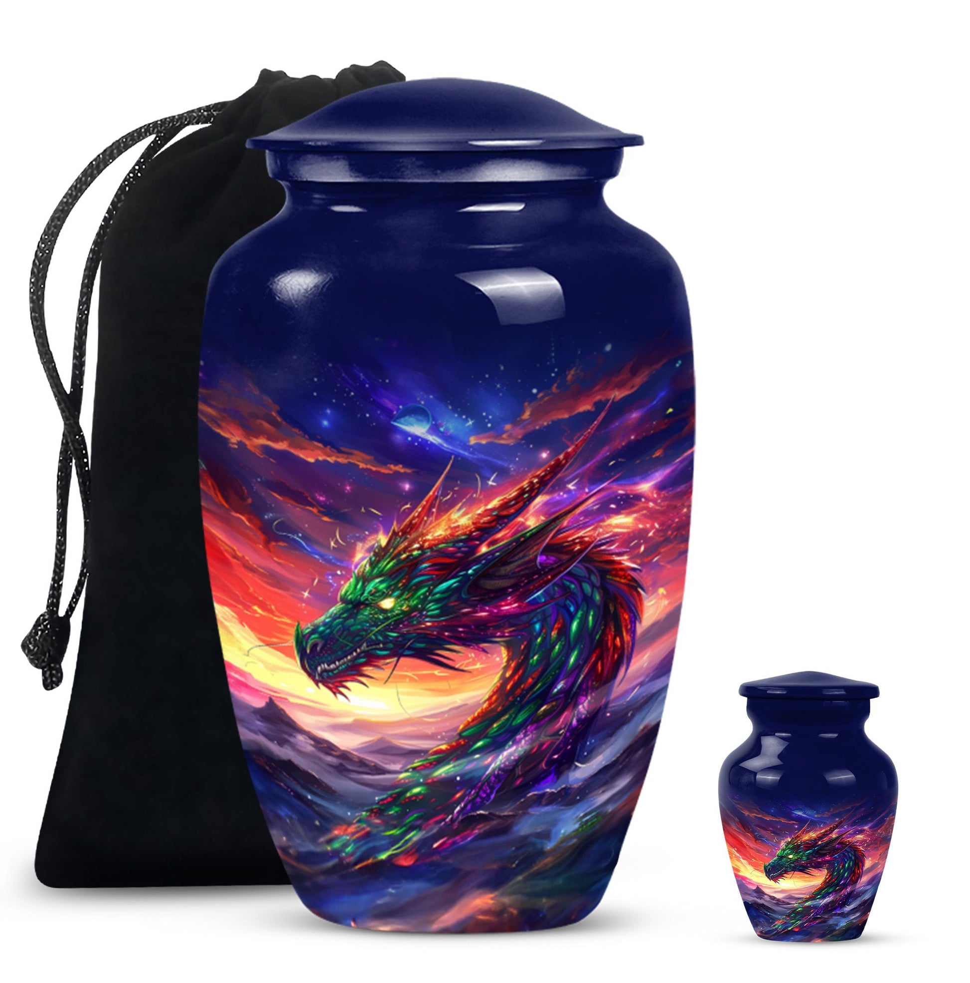  dragon urn, personalized memorial funeral urn