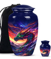  dragon urn, personalized memorial funeral urn