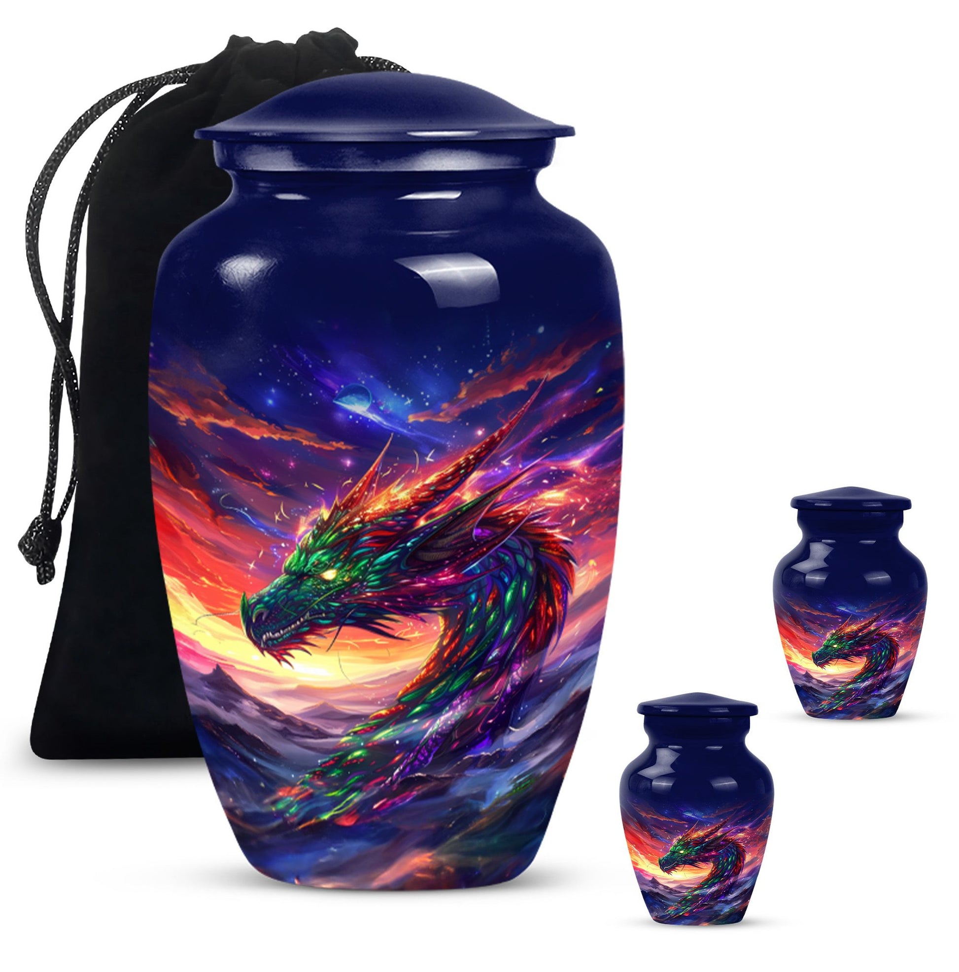  dragon urn, personalized memorial funeral urn