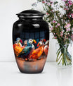 Puffin bird Urn, memorial urn 