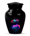 Classic 10-inch Puffin bird urn for cremation ashes