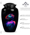 Classic 10-inch Puffin bird urn for cremation ashes