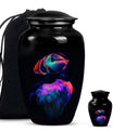 Classic 10-inch Puffin bird urn for cremation ashes