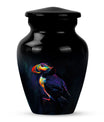 Classic 10-inch Puffin bird urn, handcrafted 