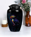 Classic 10-inch Puffin bird urn, handcrafted 